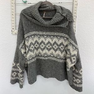 Free People oversized sweater
